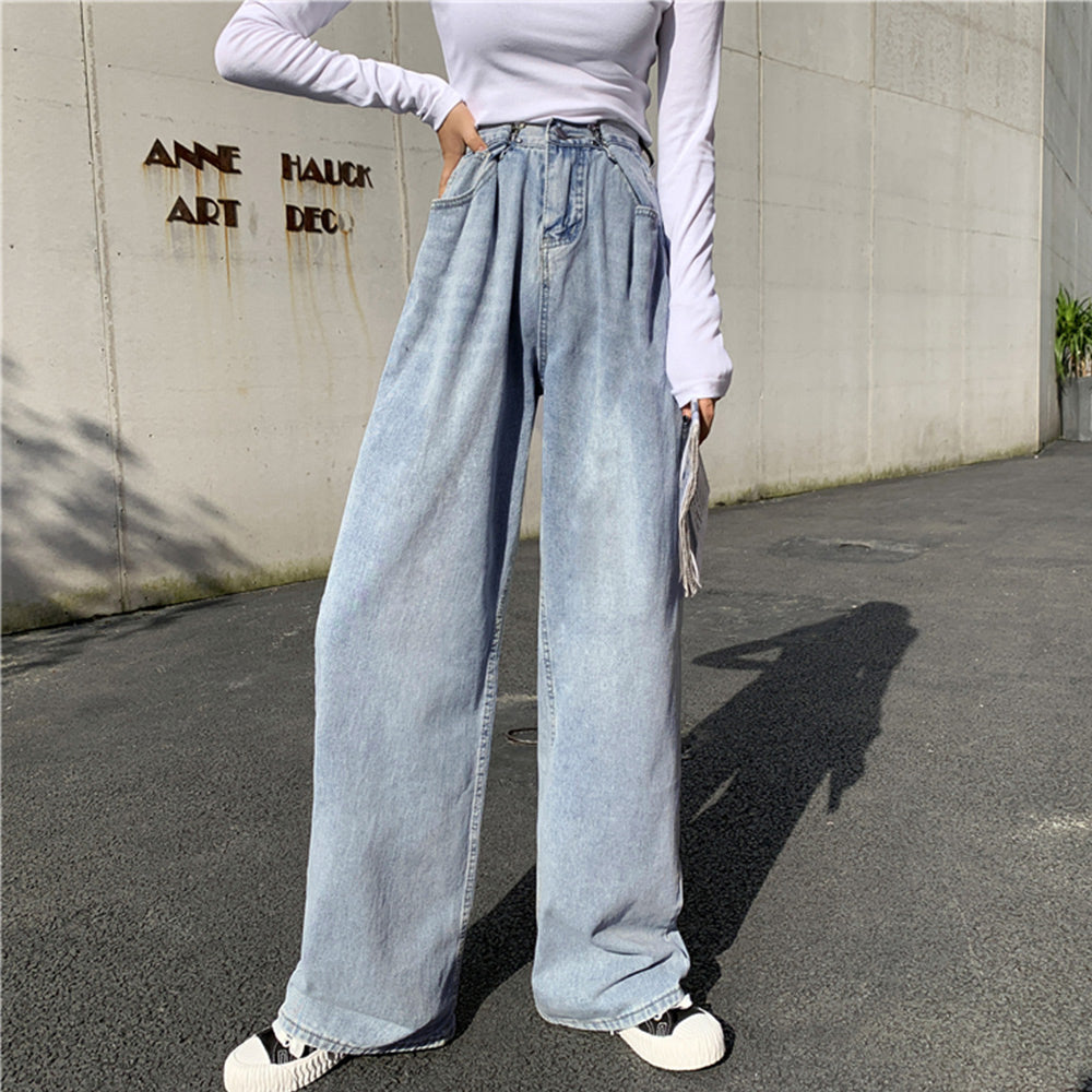 ハイウエストデニムパンツ（デニムパンツ）｜LOUNGEDRESS